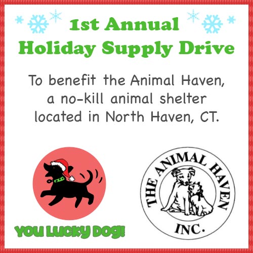 Holiday Supply Drive to Benefit the Animal Haven in North Haven CT