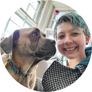 Shay walks dogs in the New Haven area